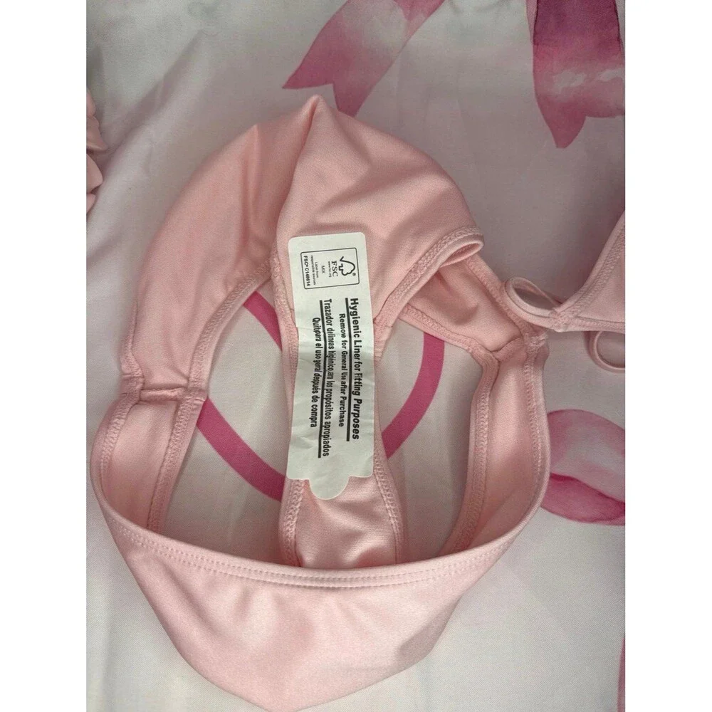 Juicy Couture Pink Cherry Bikini Swimsuit, Small